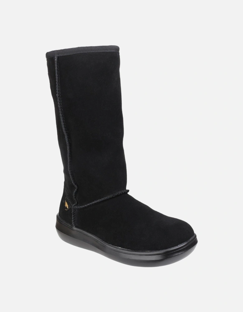 Sugardaddy Suede Women's Black Boots