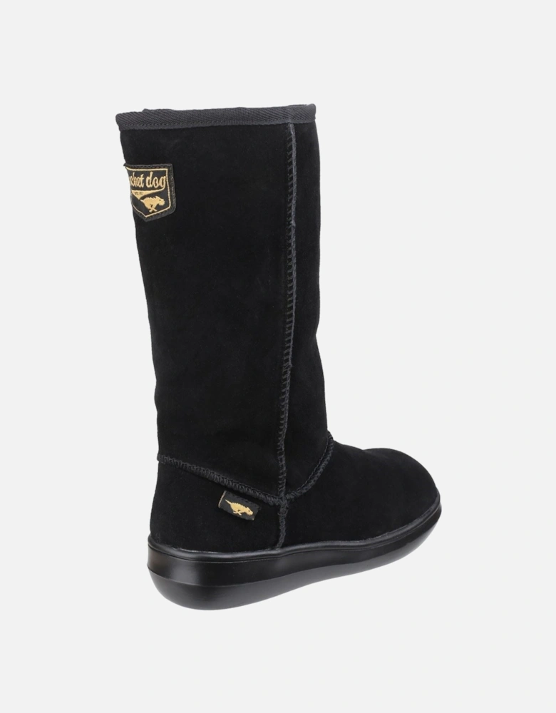 Sugardaddy Suede Women's Black Boots