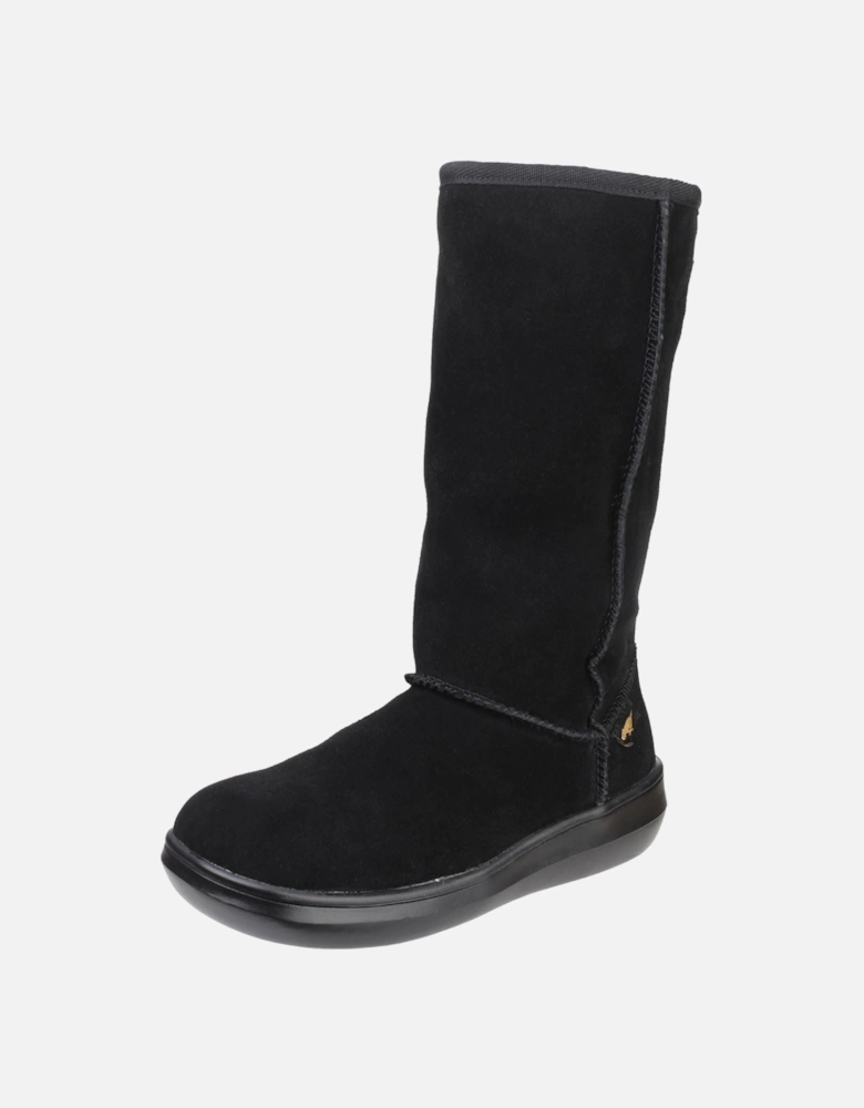 Sugardaddy Suede Women's Black Boots