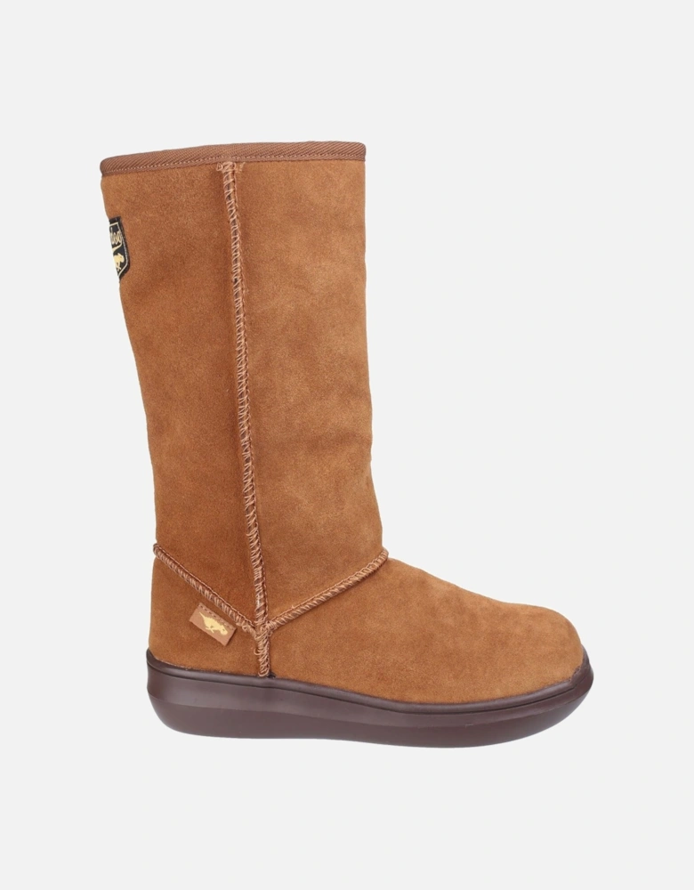 Sugardaddy Suede Women's Chestnut Boots