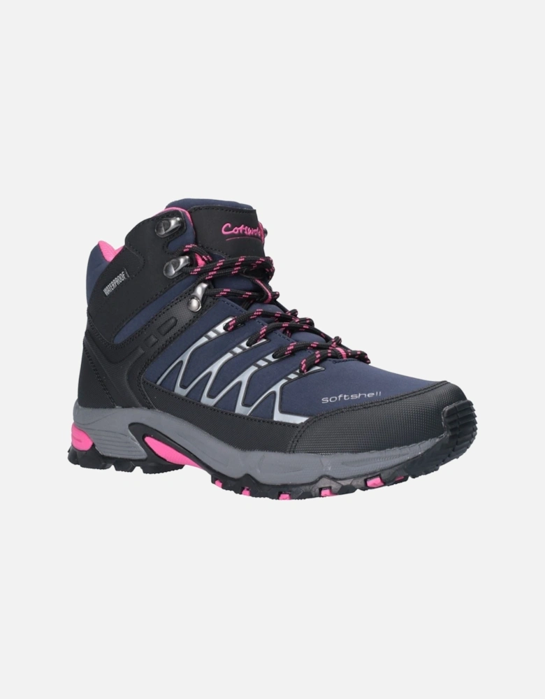 Abbeydale Mid Softshell Women's Navy/Black/Fuchsia Hiking Boots