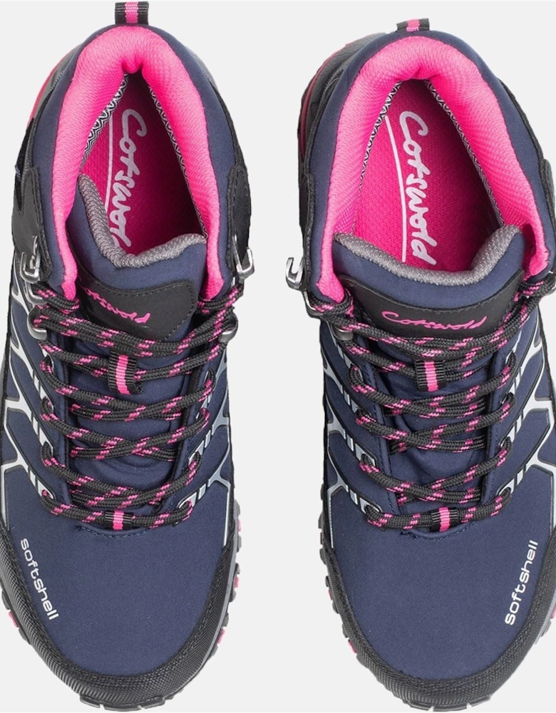 Abbeydale Mid Softshell Women's Navy/Black/Fuchsia Hiking Boots