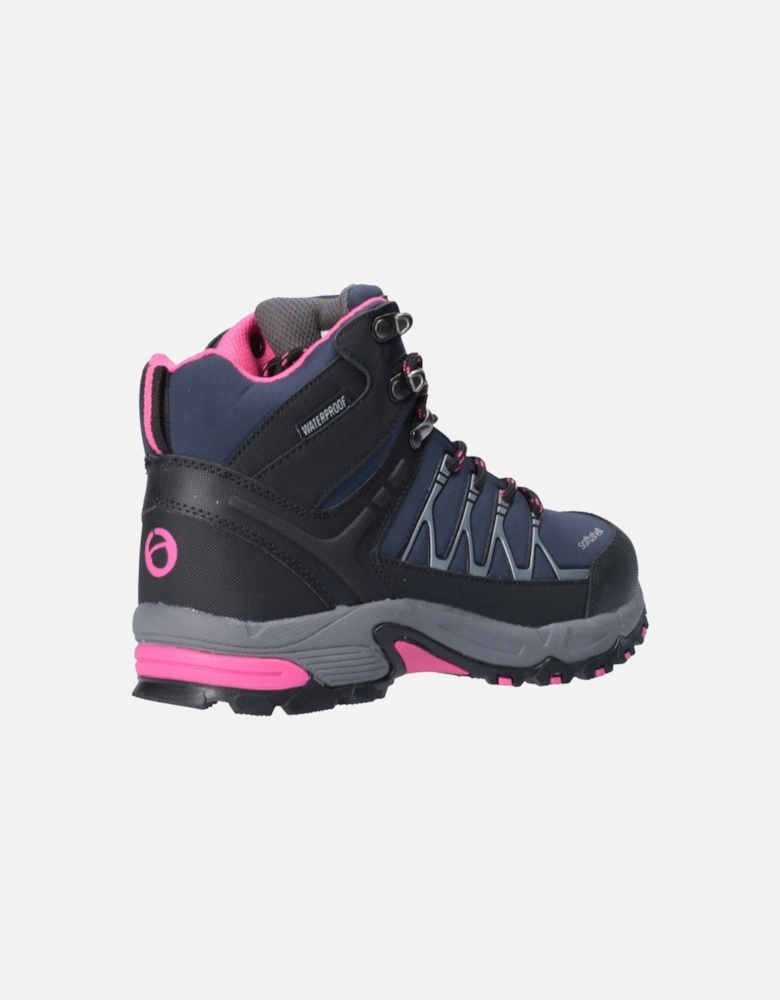 model Abbeydale Mid Hiker Female in Navy/Black/Fuchsia