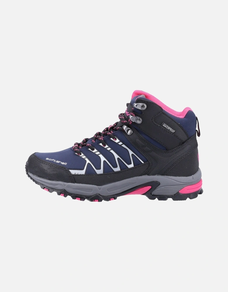 model Abbeydale Mid Hiker Female in Navy/Black/Fuchsia