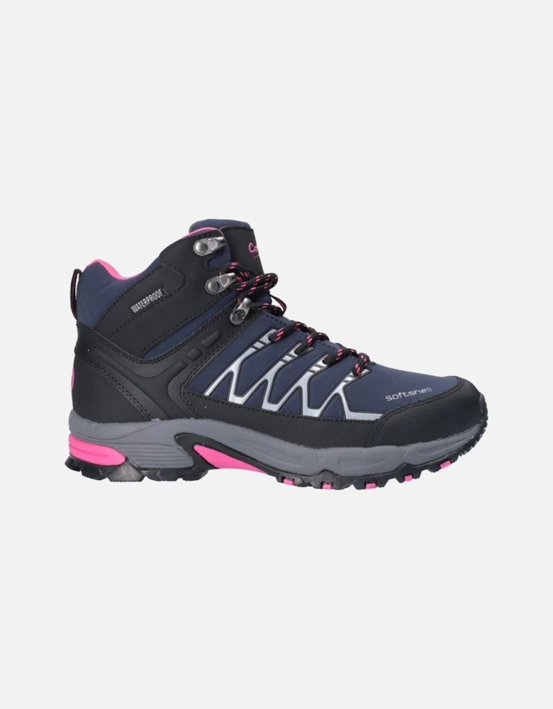 model Abbeydale Mid Hiker Female in Navy/Black/Fuchsia