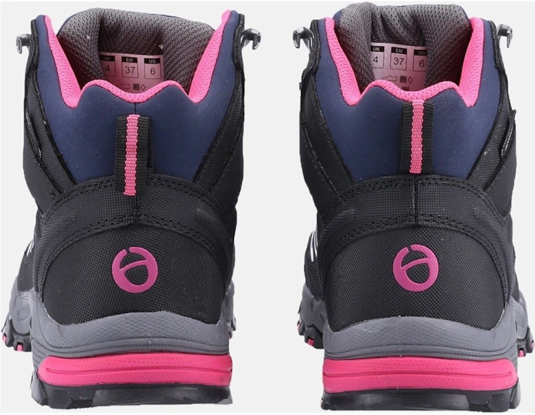 model Abbeydale Mid Hiker Female in Navy/Black/Fuchsia