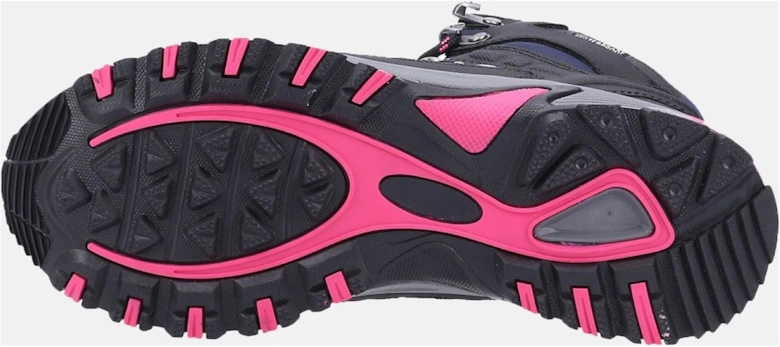 model Abbeydale Mid Hiker Female in Navy/Black/Fuchsia