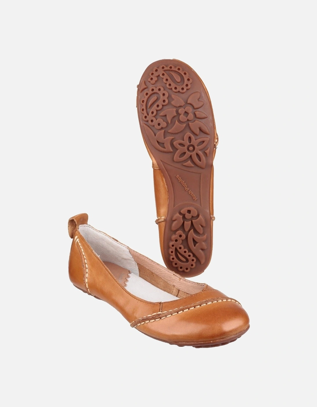 Janessa Leather Women's Tan Flats