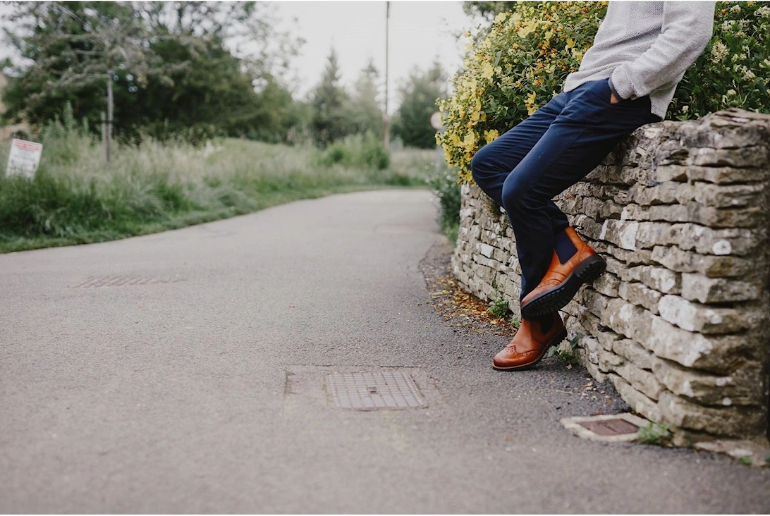 Cirencester Leather Men's Tan Boots