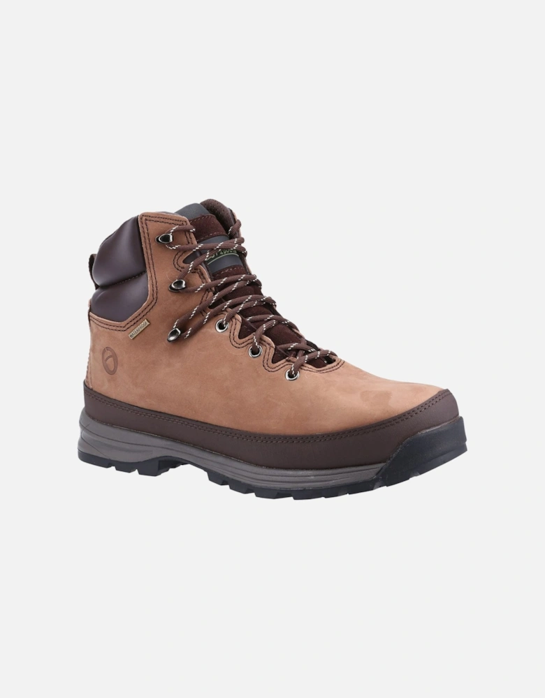 Sudgrove Leather Men's Brown Hiking Boots