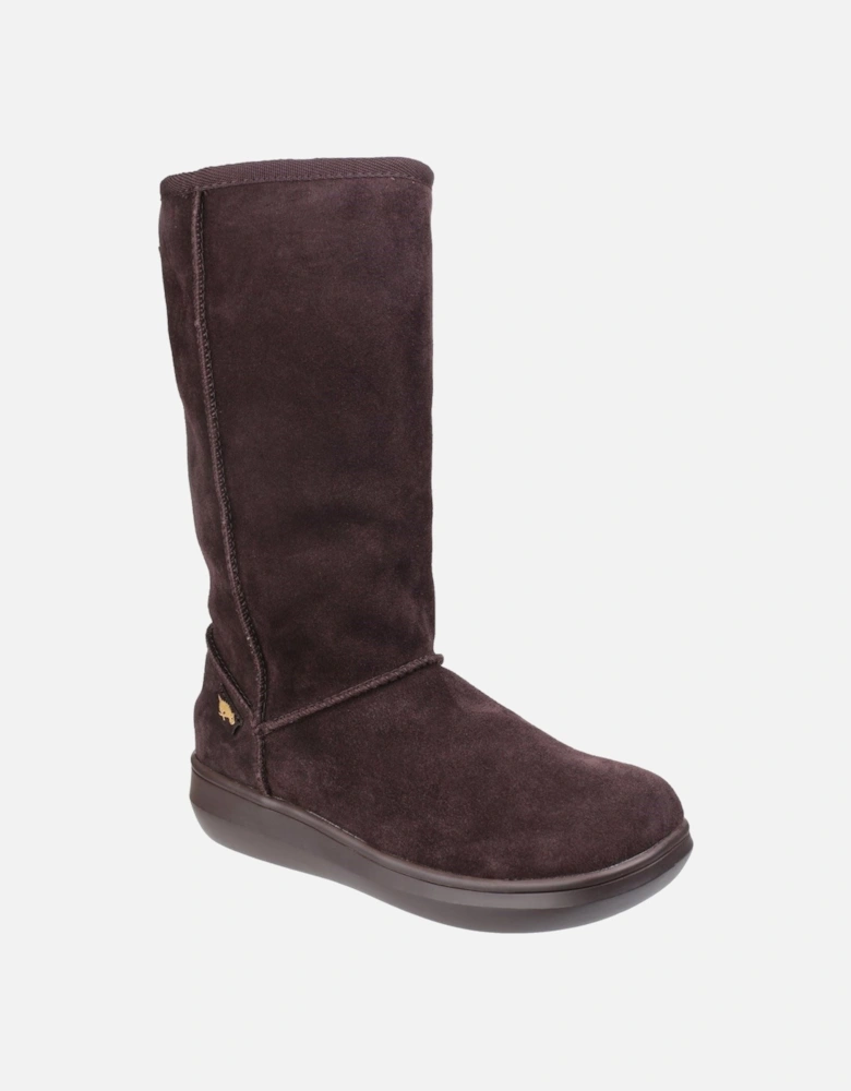 Sugardaddy Suede Women's Chocolate Boots