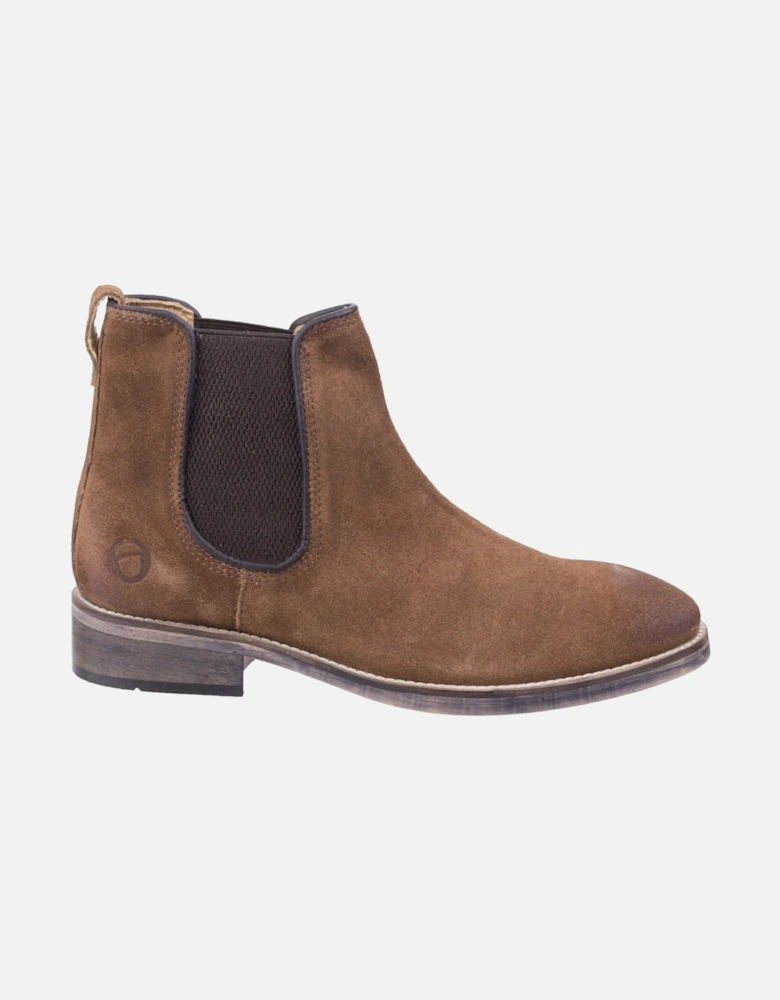 model Corsham Chelsea Boot Male in Camel