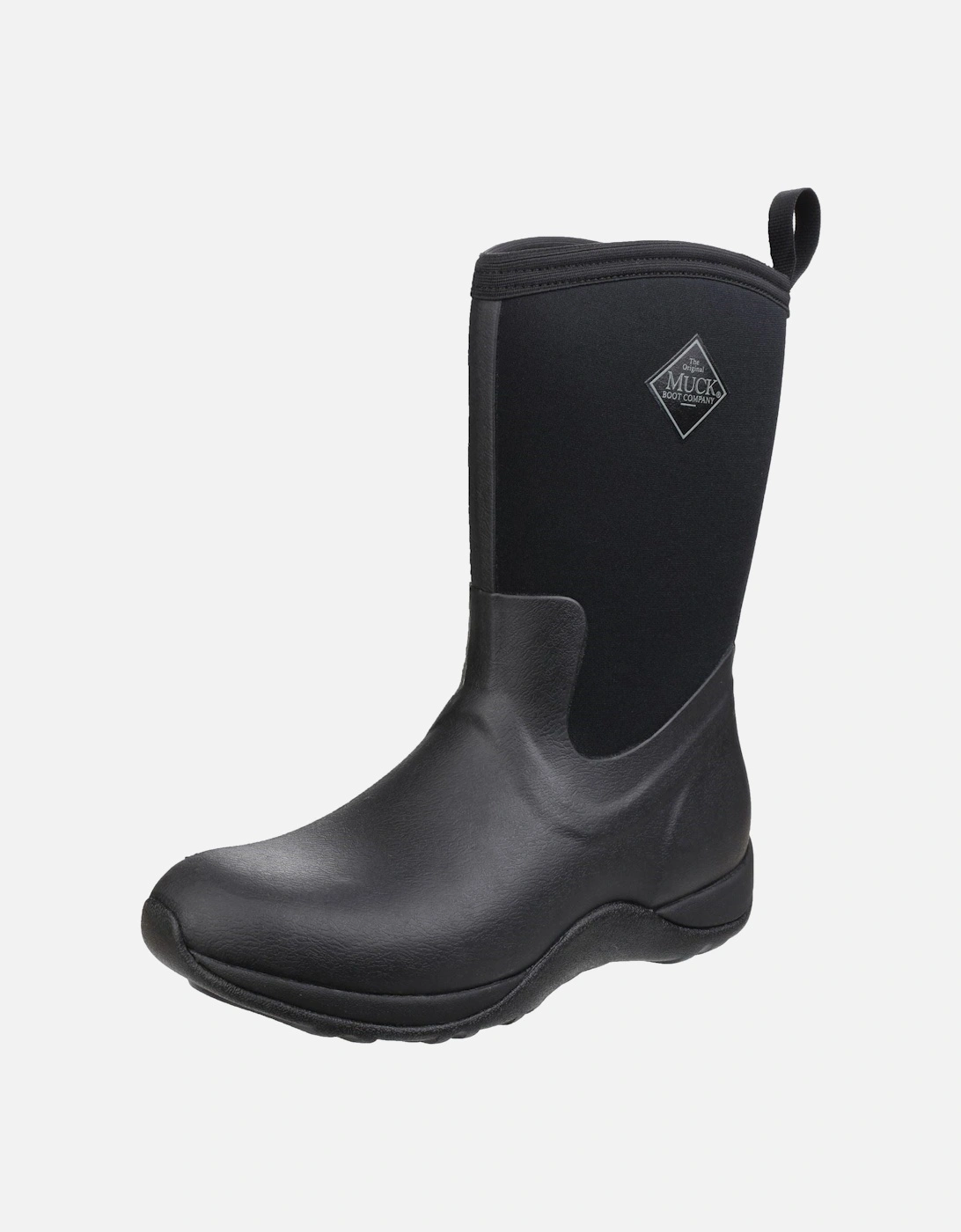 Muck Boots model Arctic Weekend Pull On Wellington Boot Female in Black