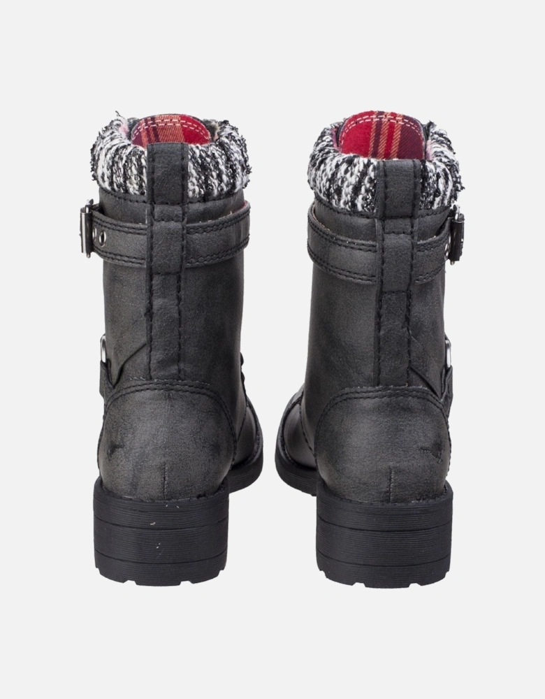 Thunder Galaxy Polyurethane Women's Black Boots