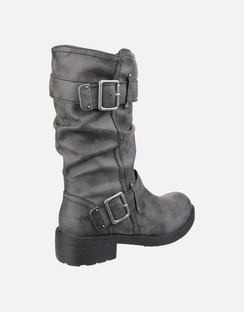 model Trumble Biker Boot Female in Black