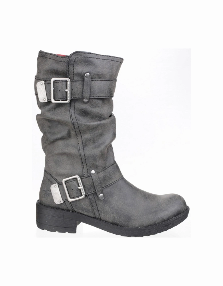 Trumble Polyurethane Women's Black Boots