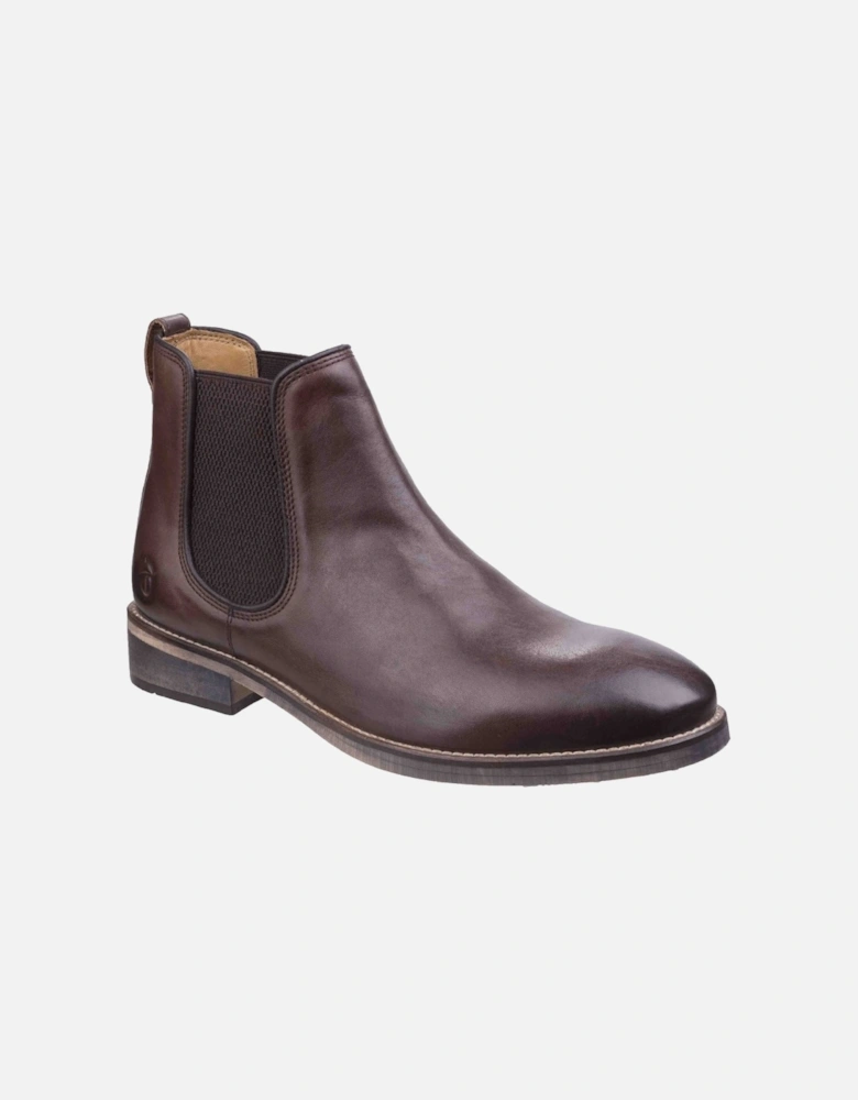 model Corsham Chelsea Boot Male in Dark Brown