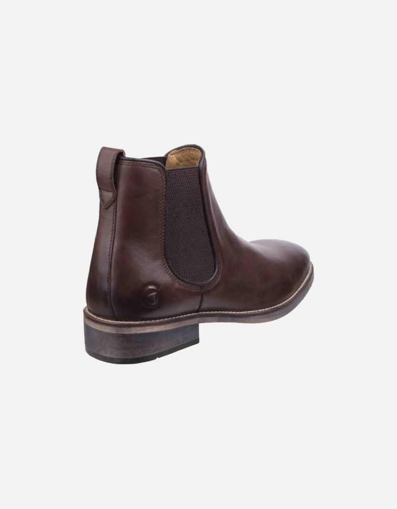 model Corsham Chelsea Boot Male in Dark Brown