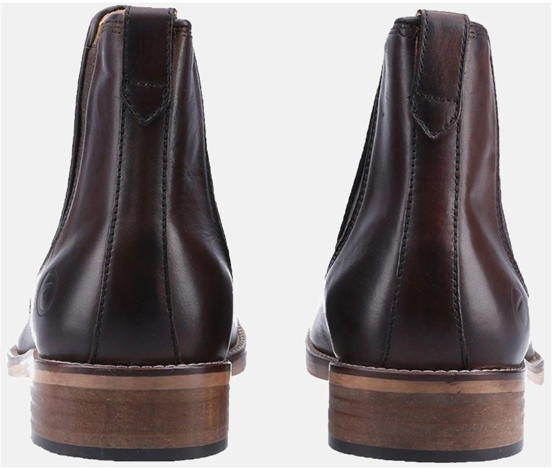 model Corsham Chelsea Boot Male in Dark Brown