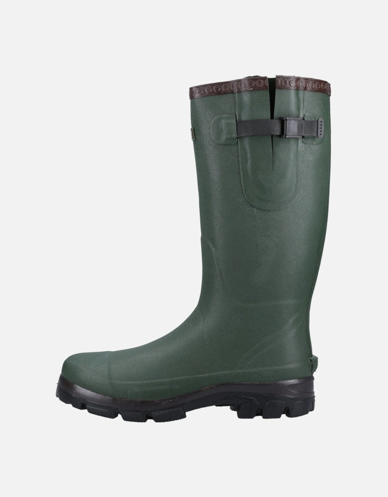 Grange Neoprene Green Wellington Boots