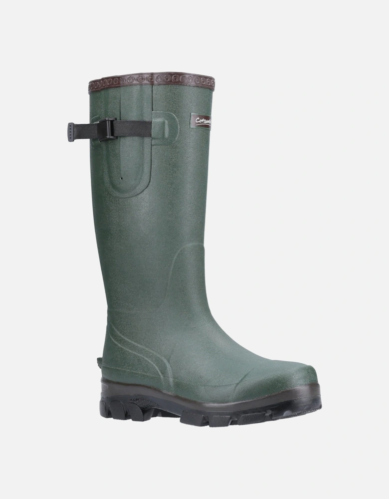 Grange Neoprene Green Wellington Boots