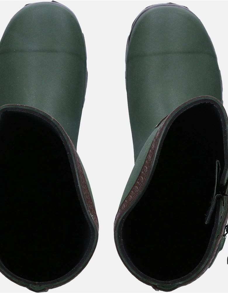 Grange Neoprene Green Wellington Boots