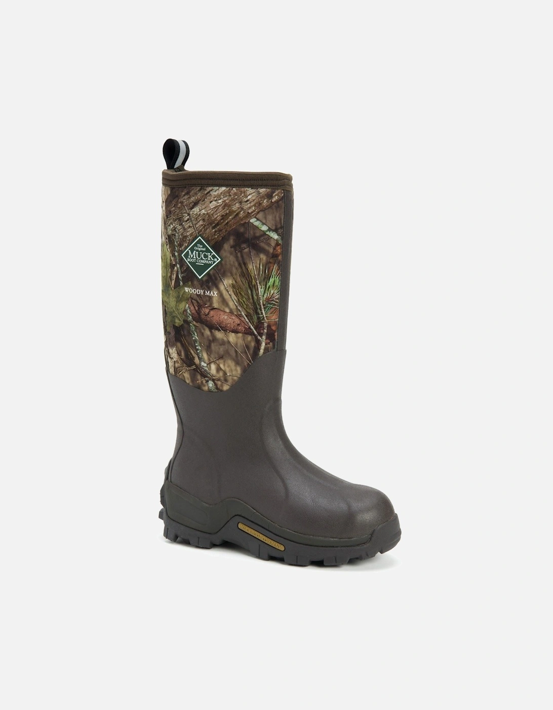 Muck Boots Woody Max Rubber Mossy Oak Wellington Boots, 10 of 9