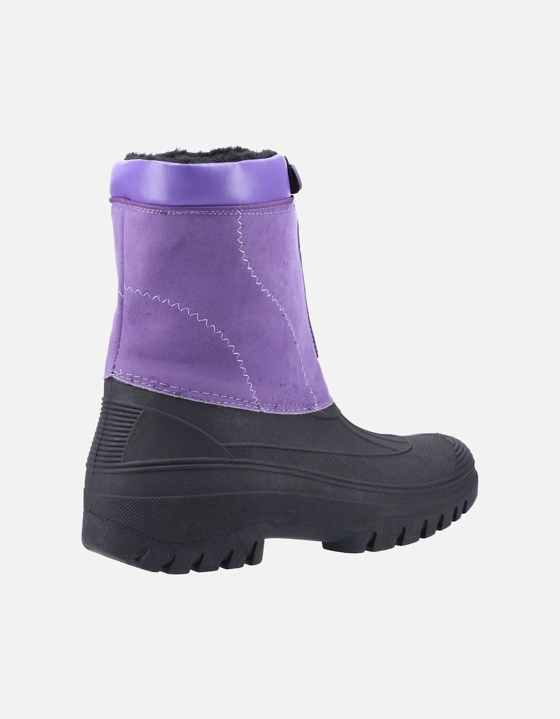 Venture Synthetic Purple Wellington Boots