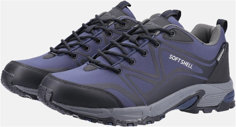 Abbeydale Low Polyester Men's Blue/Black/Grey Hiking Boots