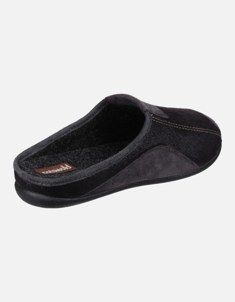 Westwell Textile Men's Black Slippers