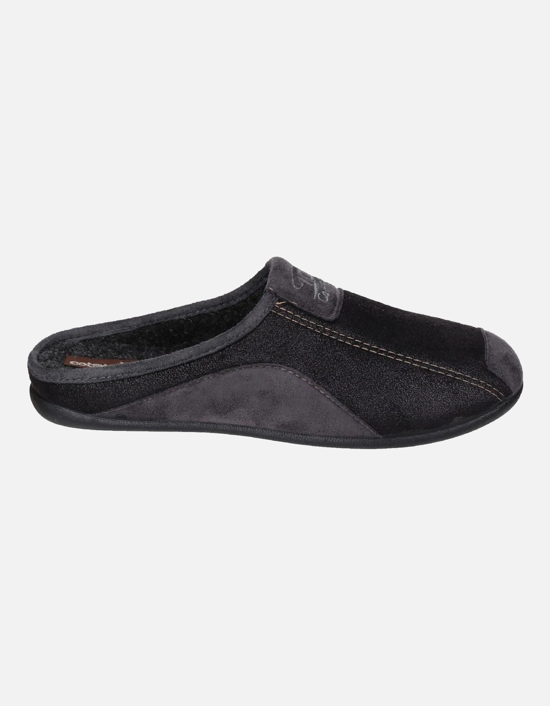 Westwell Textile Men's Black Slippers