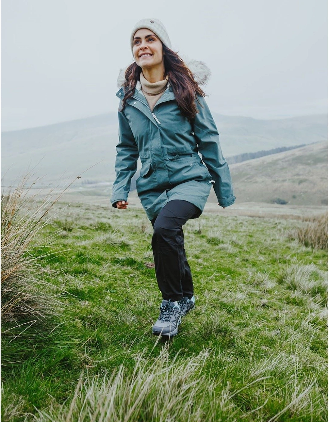 model Abbeydale Low Hiker Female in Grey/Black/Aqua