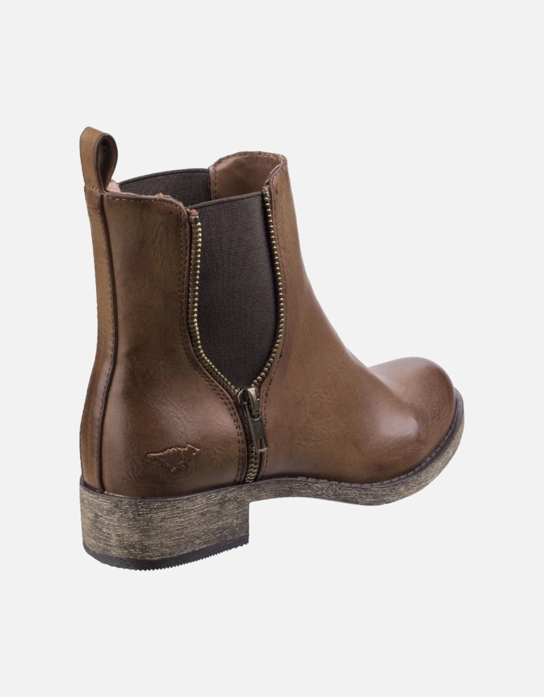 Camilla Bromley Polyurethane Women's Brown Boots