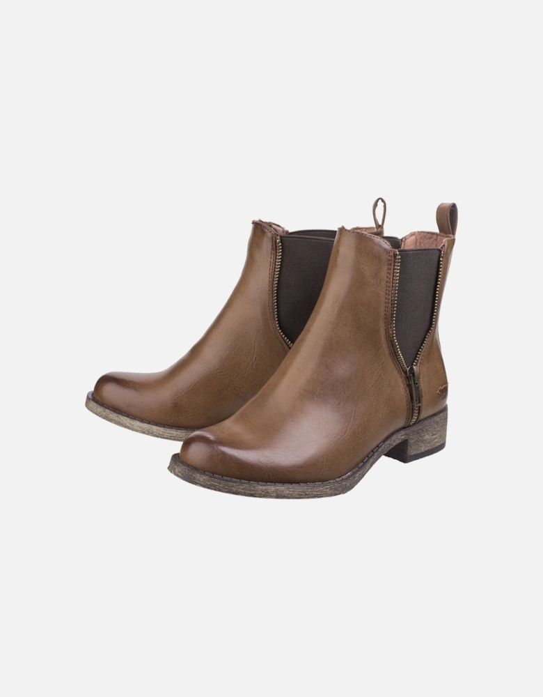 model Camilla Bromley Ankle Boot Female in Brown