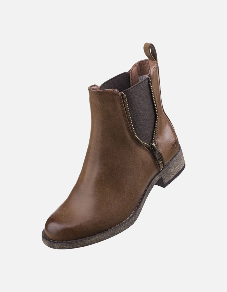 Camilla Bromley Polyurethane Women's Brown Boots