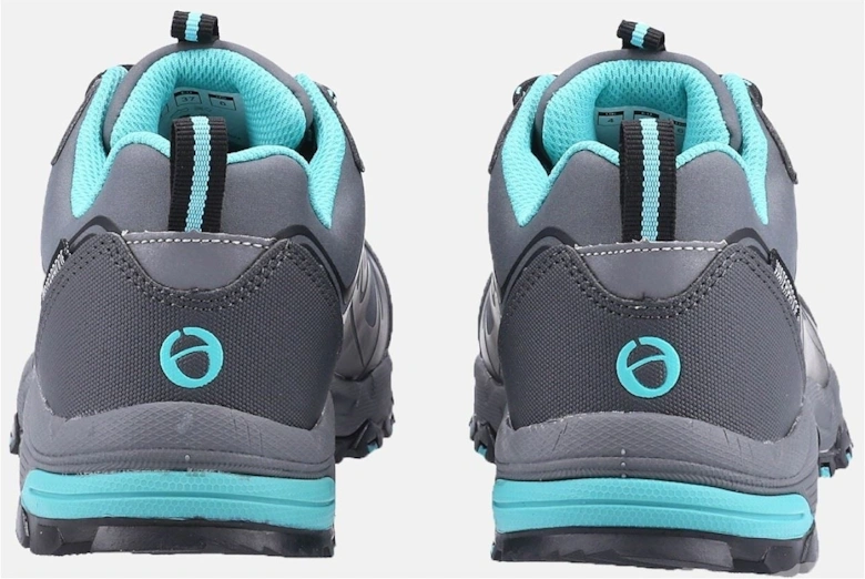 model Abbeydale Low Hiker Female in Grey/Black/Aqua