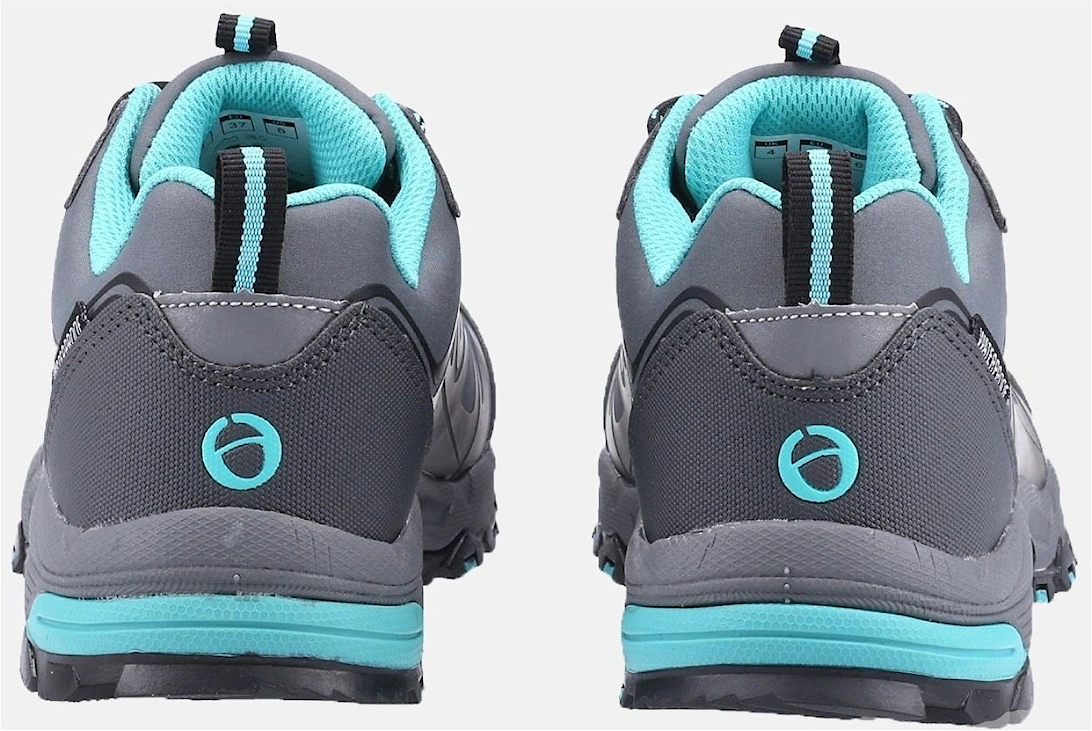 model Abbeydale Low Hiker Female in Grey/Black/Aqua