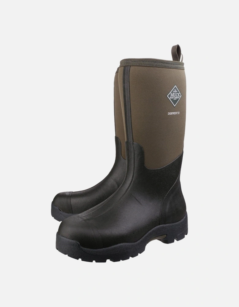 Muck Boots Derwent II Rubber Moss Wellington Boots