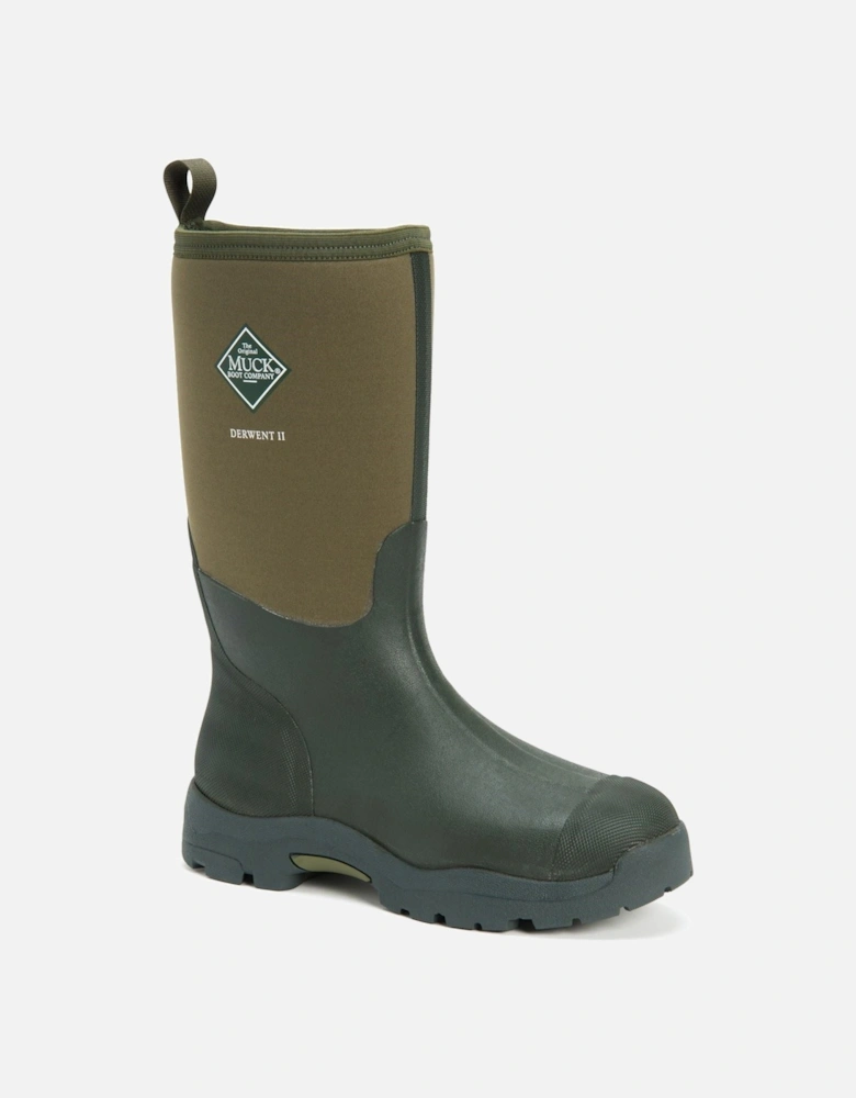 Muck Boots Derwent II Rubber Moss Wellington Boots