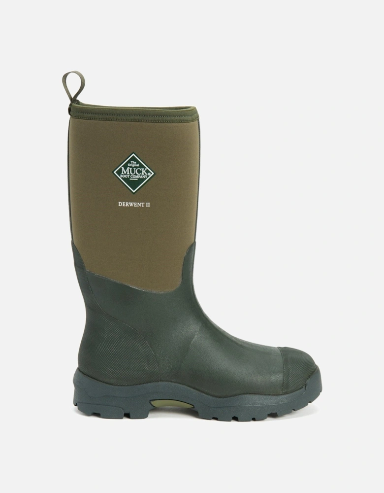 Muck Boots Derwent II Rubber Moss Wellington Boots