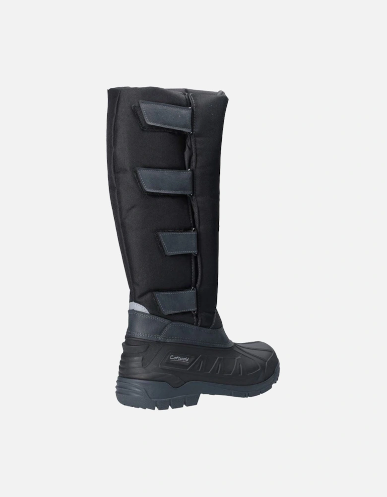 model Kemble Short Wellington Boot Female in Black