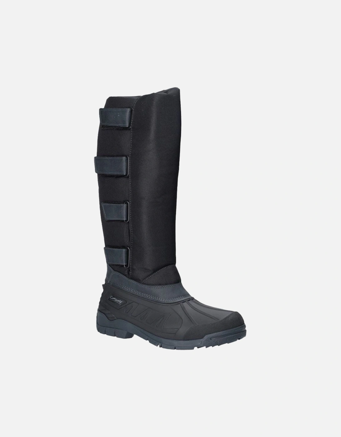 Kemble Textile Black Wellington Boots