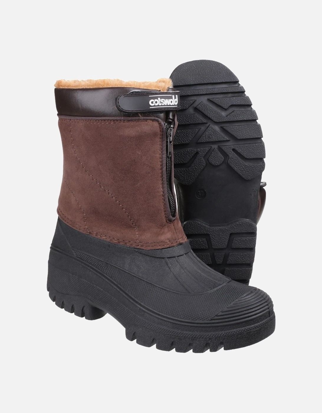 model Venture Waterproof Winter Boot Female in Brown