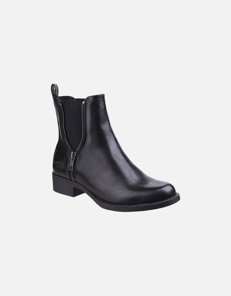 Camilla Bromley Polyurethane Women's Black Boots