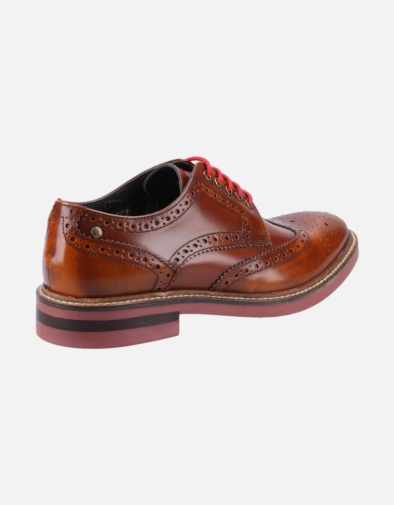 London Woburn Leather Men's Tan Brogues Shoes