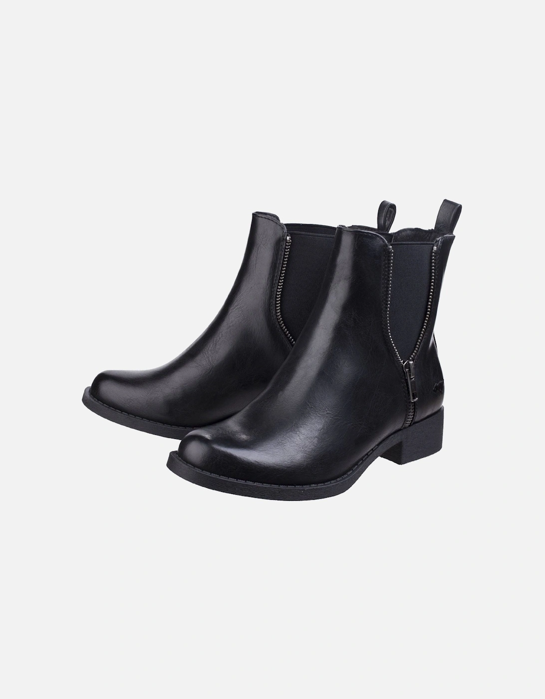 Camilla Bromley Polyurethane Women's Black Boots