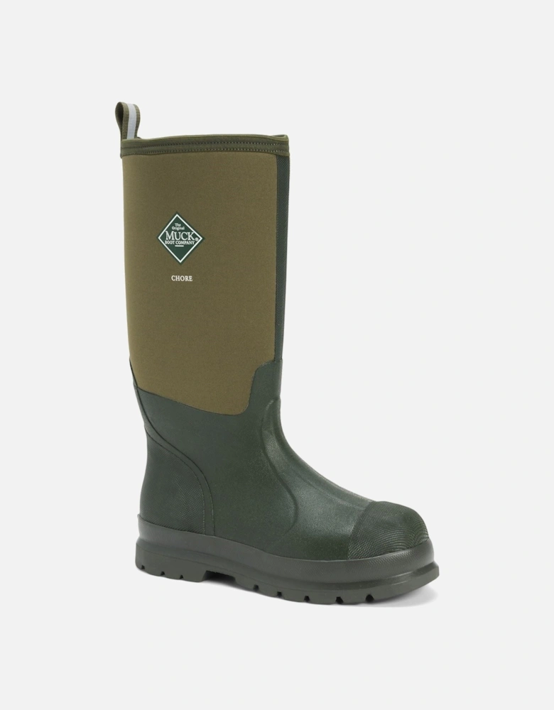 Muck Boots Chore Classic Hi Neoprene Moss Wellington Boots