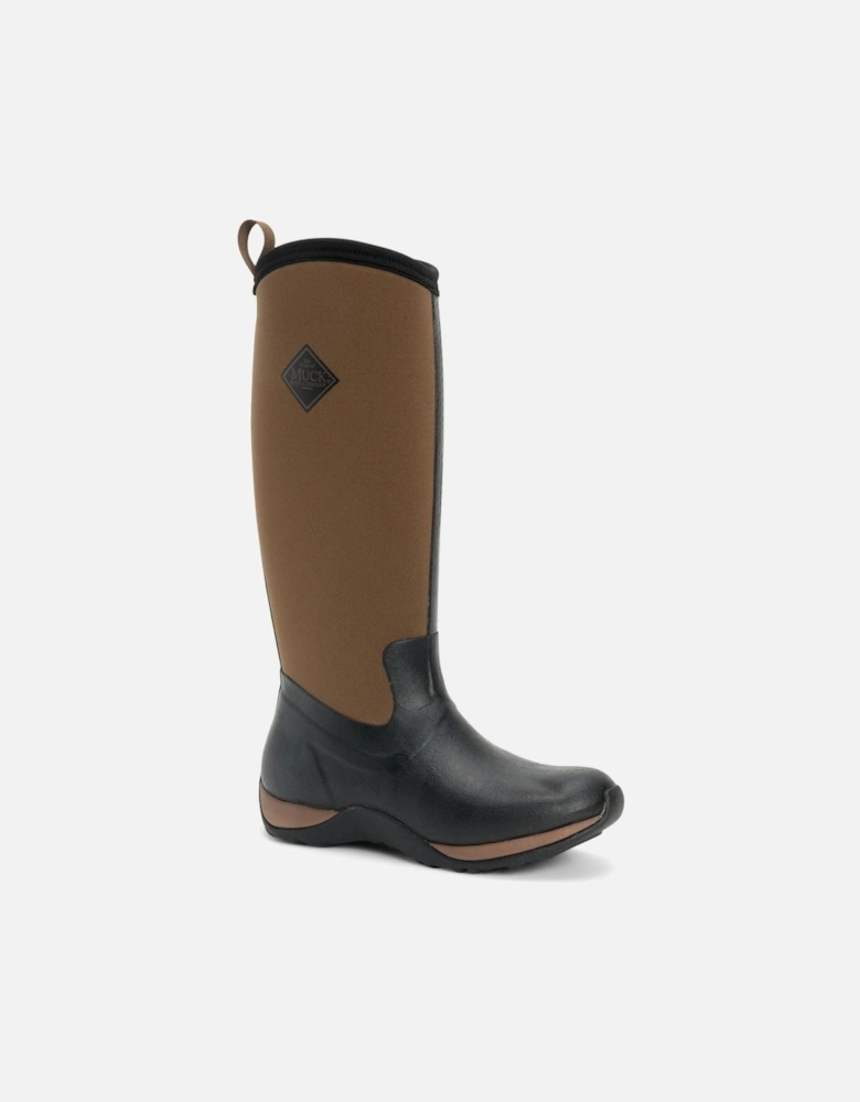 Muck Boots Arctic Adventure Neoprene Black/Tan Wellington Boots