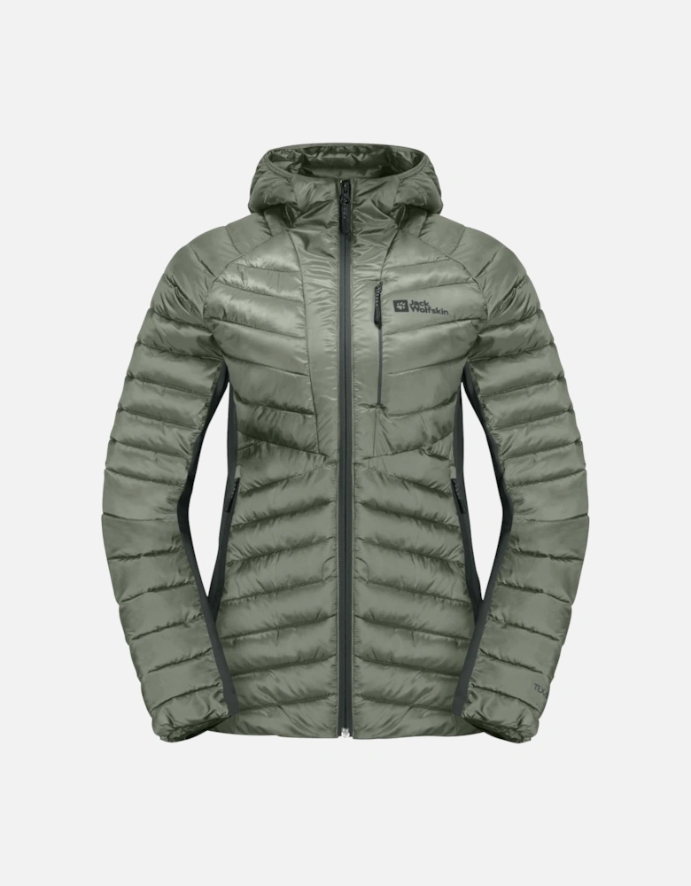 Womens Routeburn Hooded Padded Jacket