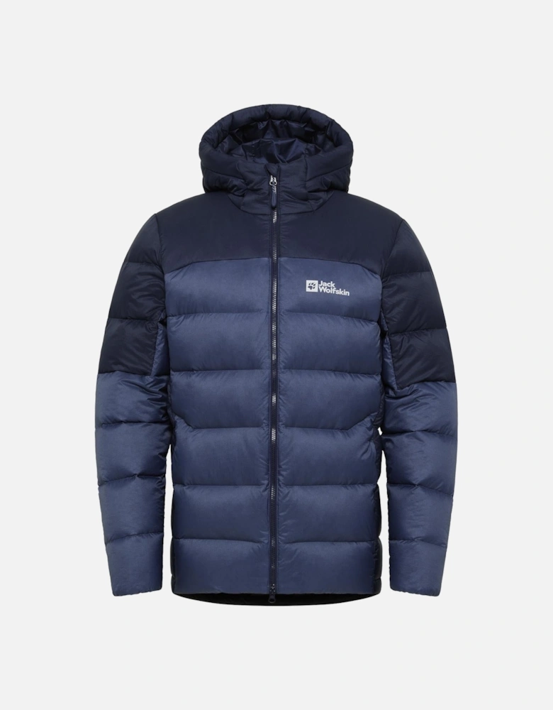 Mens Nebelhorn Padded Down Hooded Jacket